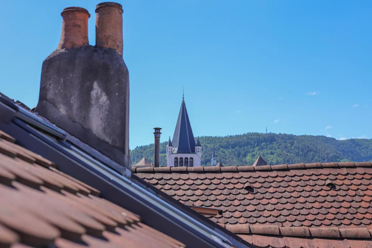 L'Adorable : 2 chambres en duplex en centre piéton Annecy Esterno foto